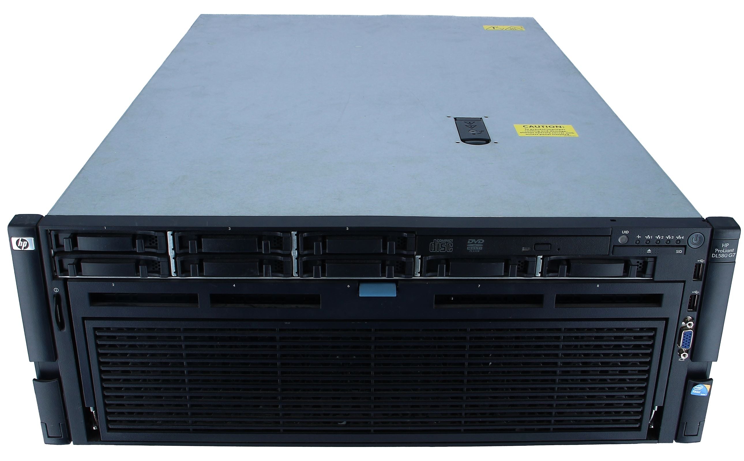HP Proliant DL580 G7 Server Rack 4U Refurbished | 4x Intel Xeon E7-2830 | Ram 64GB | HDD 2x 300GB SAS | ilo3 SmartArray P410i HP Proliant DL580 G7 Server Rack 4U Refurbished | 4x Intel Xeon E7-2830 | Ram 64GB | HDD 2x 300GB SAS | ilo3 SmartArray P410i